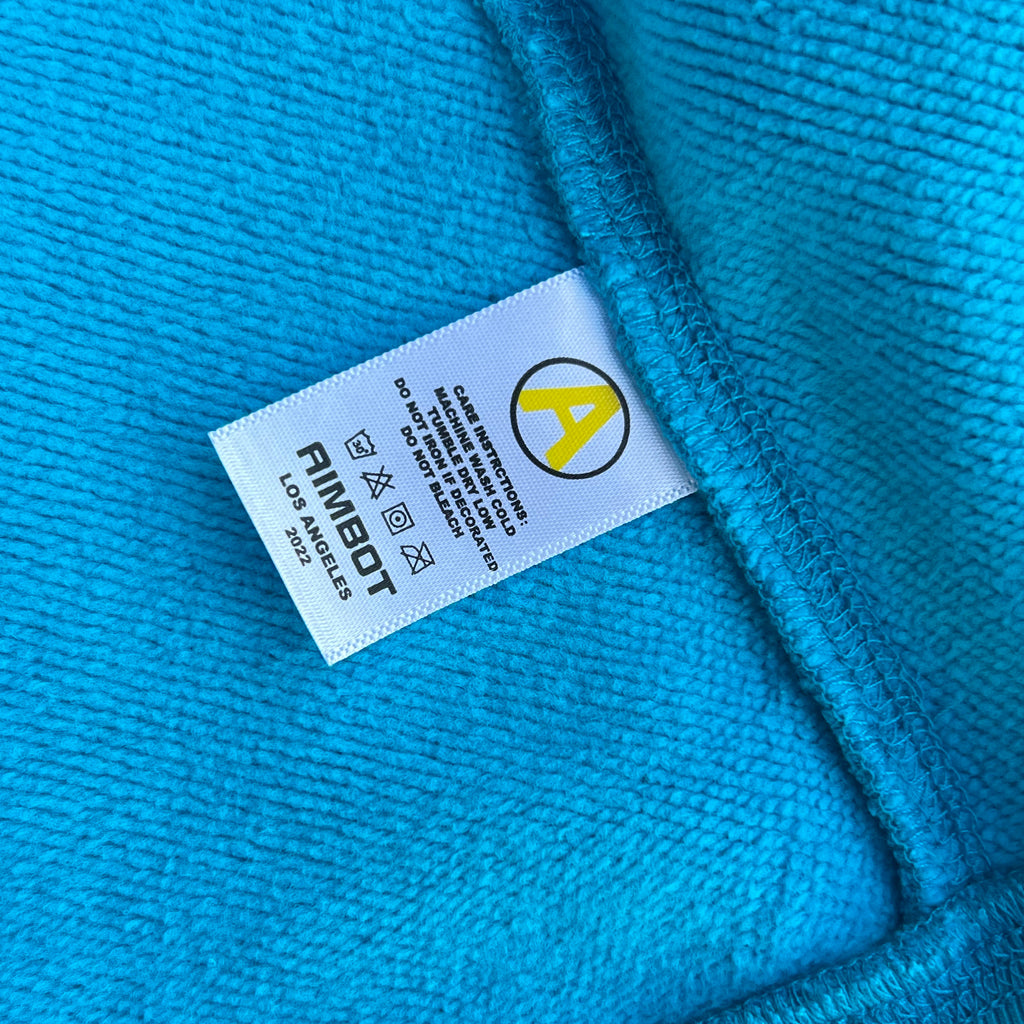 Aimbot Full Zip Hoodie Blue