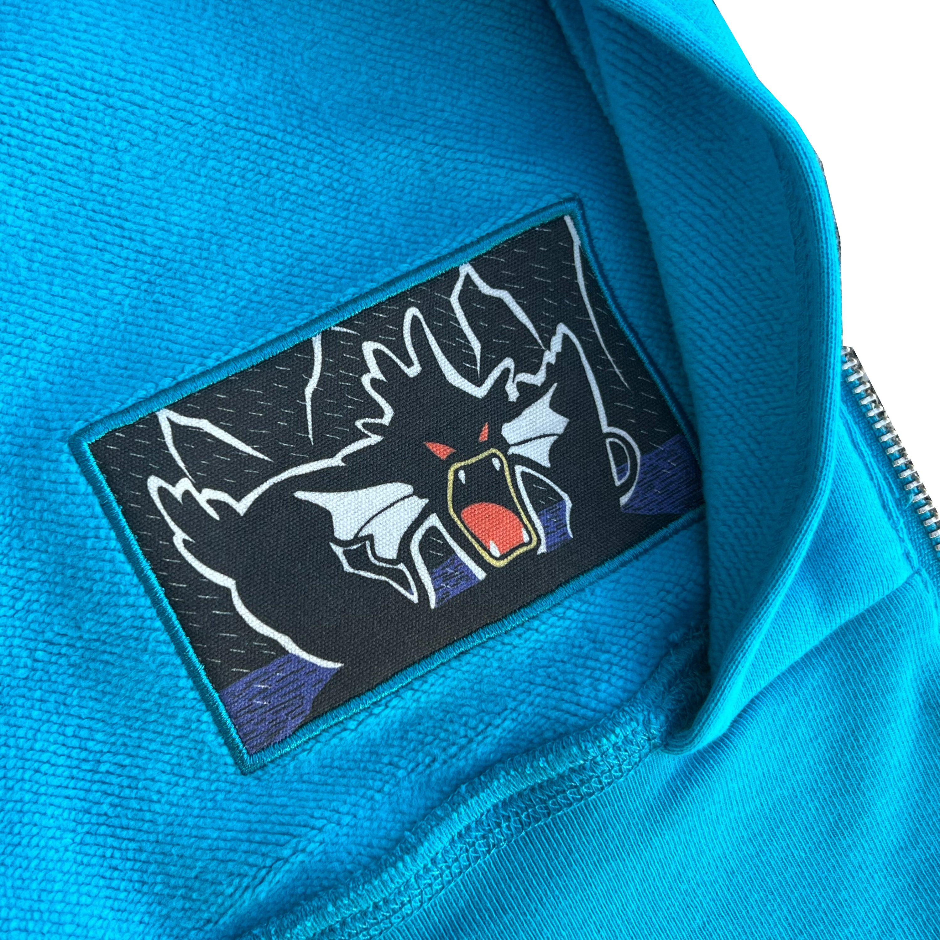Aimbot Full Zip Hoodie Blue