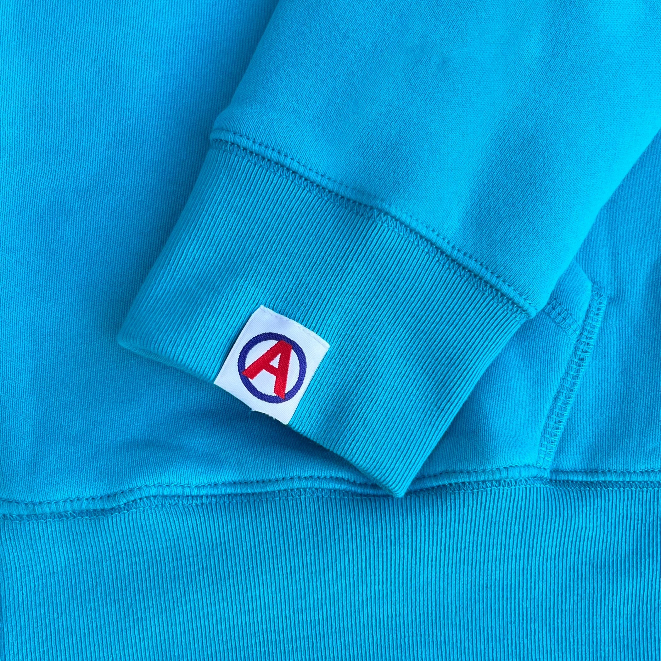 Aimbot Full Zip Hoodie Blue
