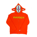 Aimbot Full Zip Hoodie Orange