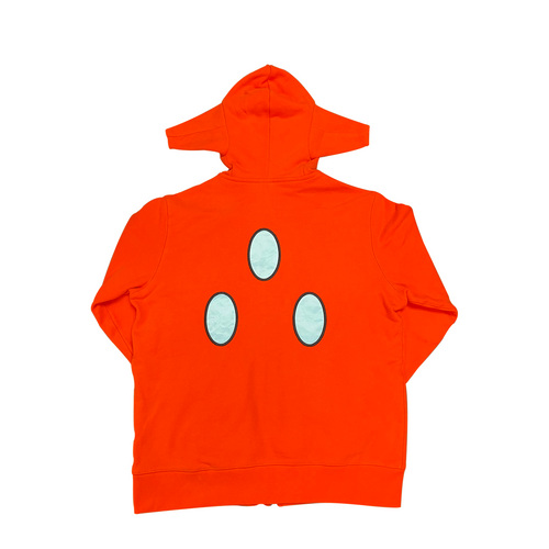 Aimbot Full Zip Hoodie Orange