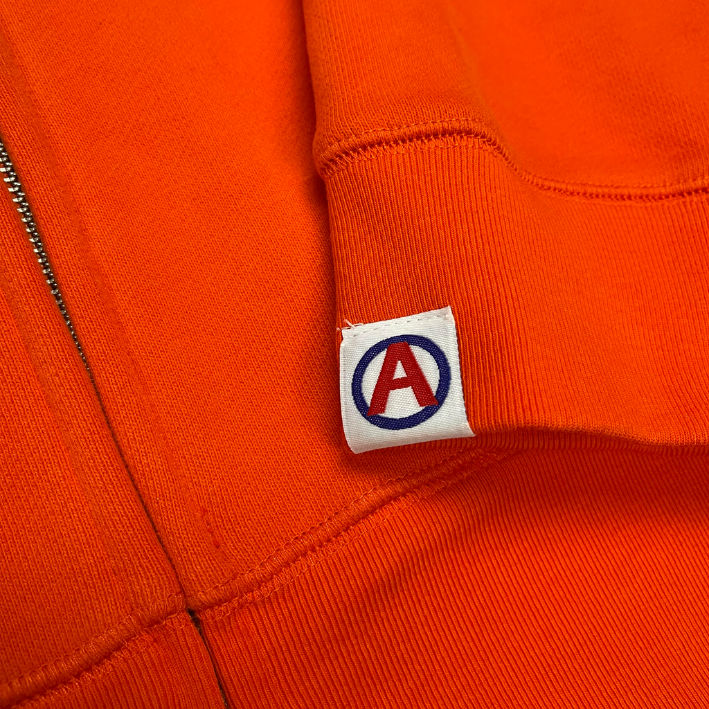 Aimbot Full Zip Hoodie Orange