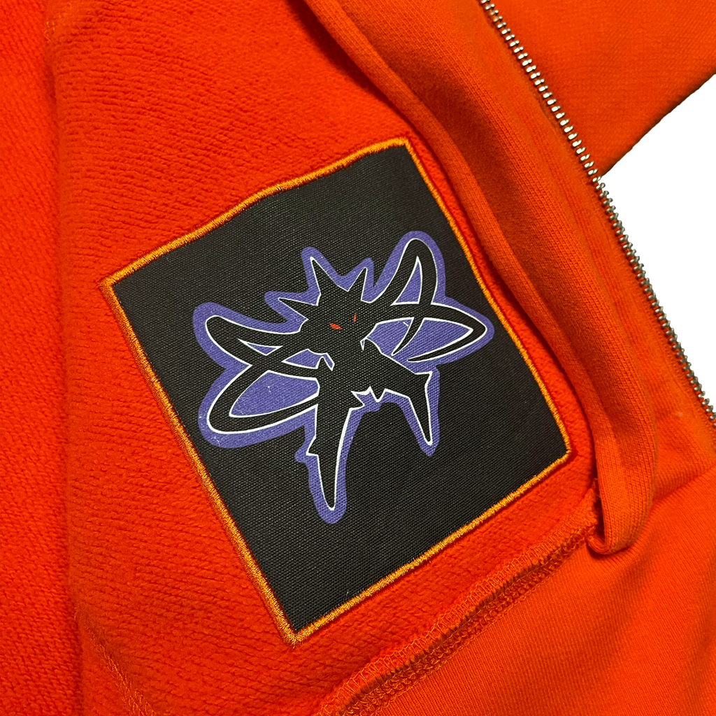 Aimbot Full Zip Hoodie Orange