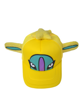 Load image into Gallery viewer, Aimbot Shiny Plush Trucker Hat Yellow
