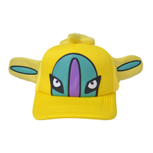 Load image into Gallery viewer, Aimbot Shiny Plush Trucker Hat Yellow
