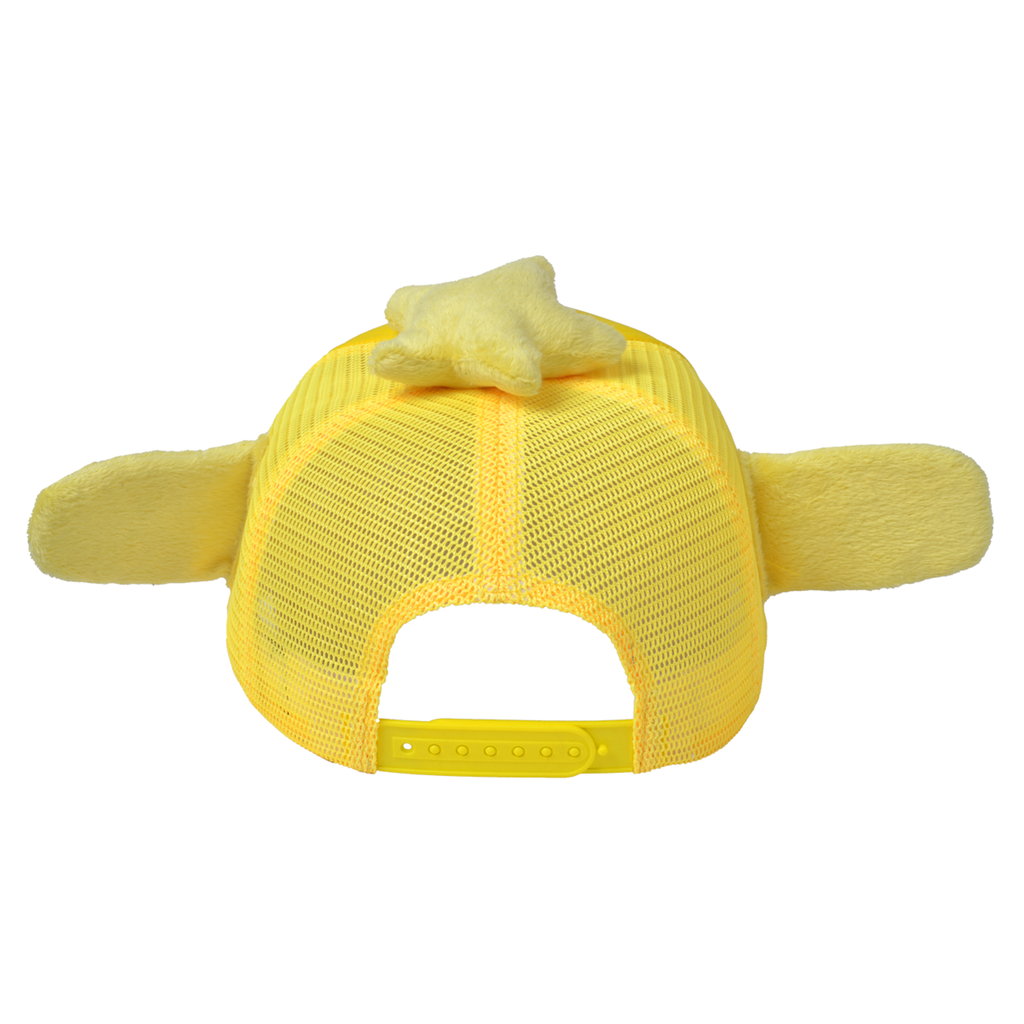 Aimbot Shiny Plush Trucker Hat Yellow