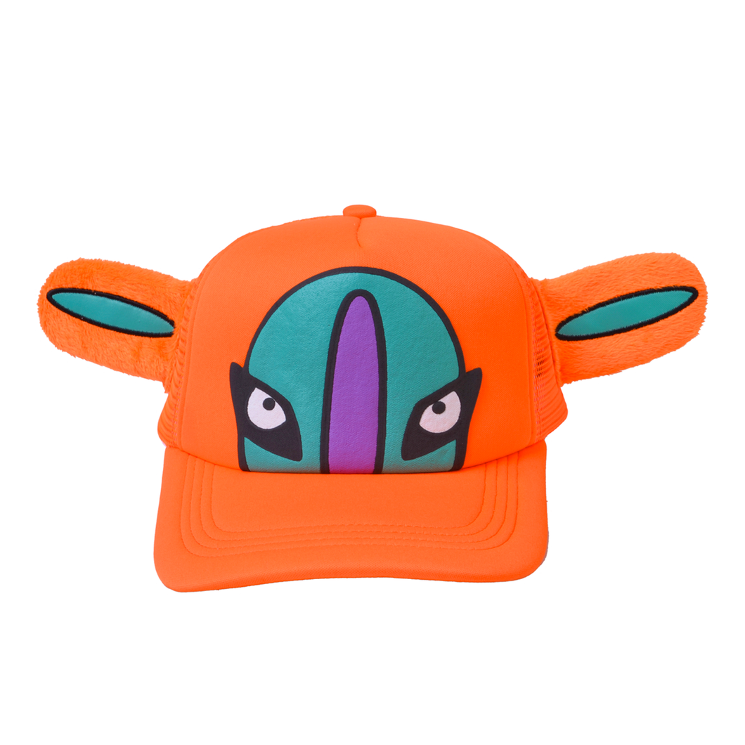 Aimbot Plush Trucker Hat Orange